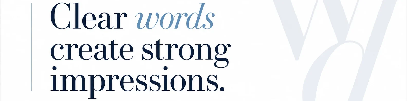 Quote LinkedIn cover photo example with a clean typography design